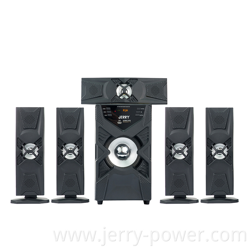 Jerry brand 5.1 surround sound music player circuit board hifi speaker system home theater speaker